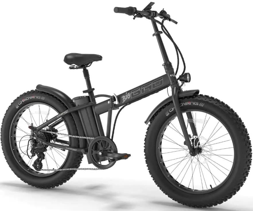 Elektrische Fatbike Vouwfiets 24 inch Bad Bike BIG BAD 250W Zwart