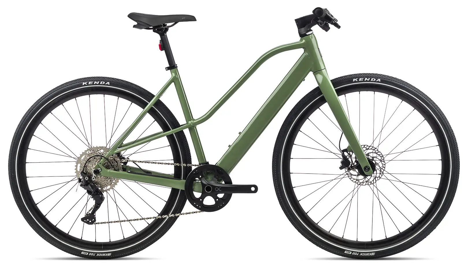Orbea VIBE MID H30 2023 Urban E Bike Unisex Alu 28 inch groen S