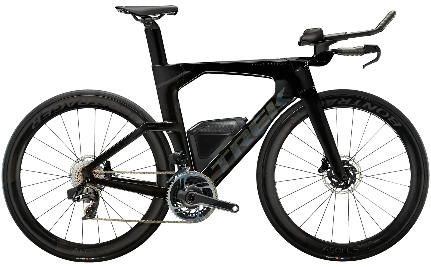 Trek Speed Concept SLR 9 AXS Triathlon Fiets Carbon 2024 S Zwart