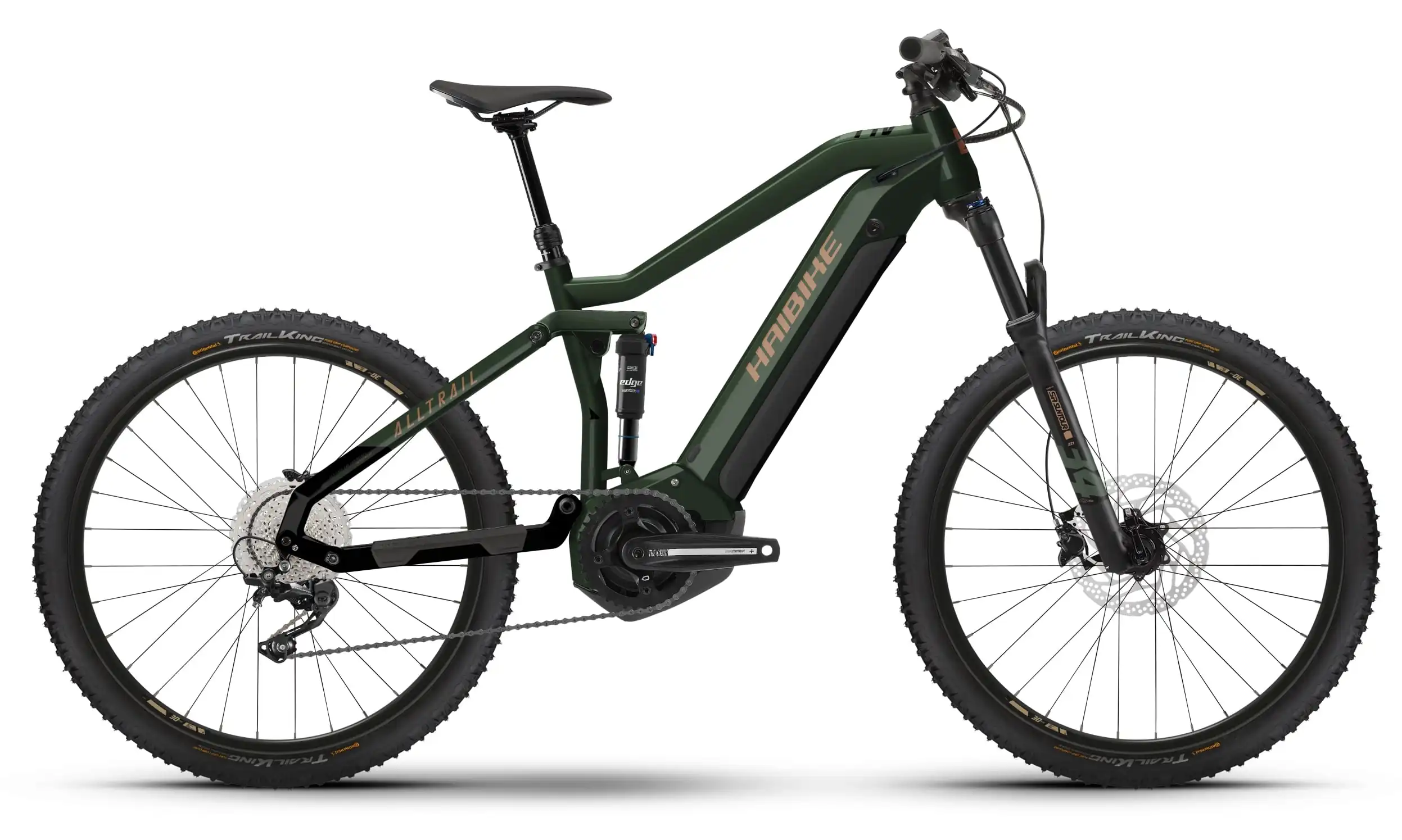 Haibike ALLTRAIL 4 27,5 inch E Bike Fully Mountainbike groen 48cm