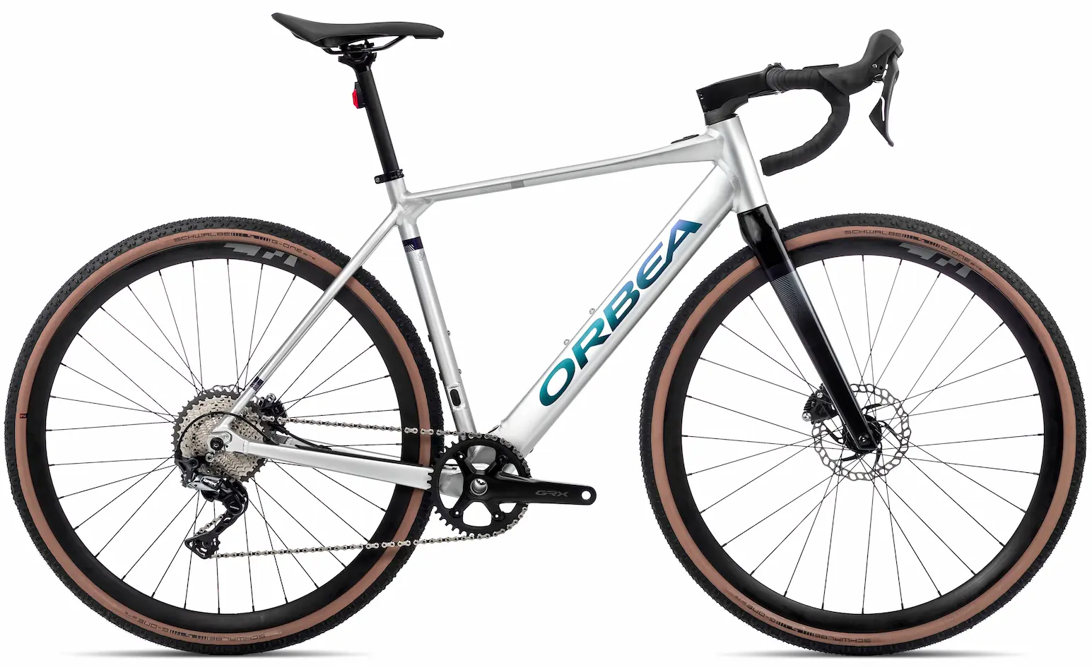 Orbea Gain D30 1X 2023 Elektrische Gravel Bike Zilver XS 46cm
