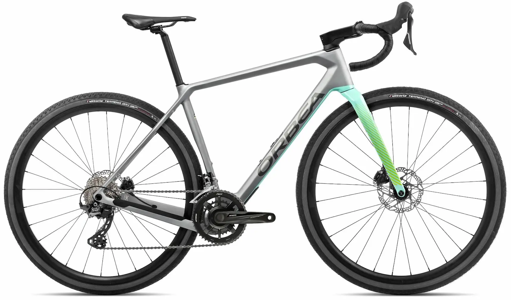 Orbea Terra M30TEAM 2023 Gravel Bike Carbon Grijs L 50,4cm