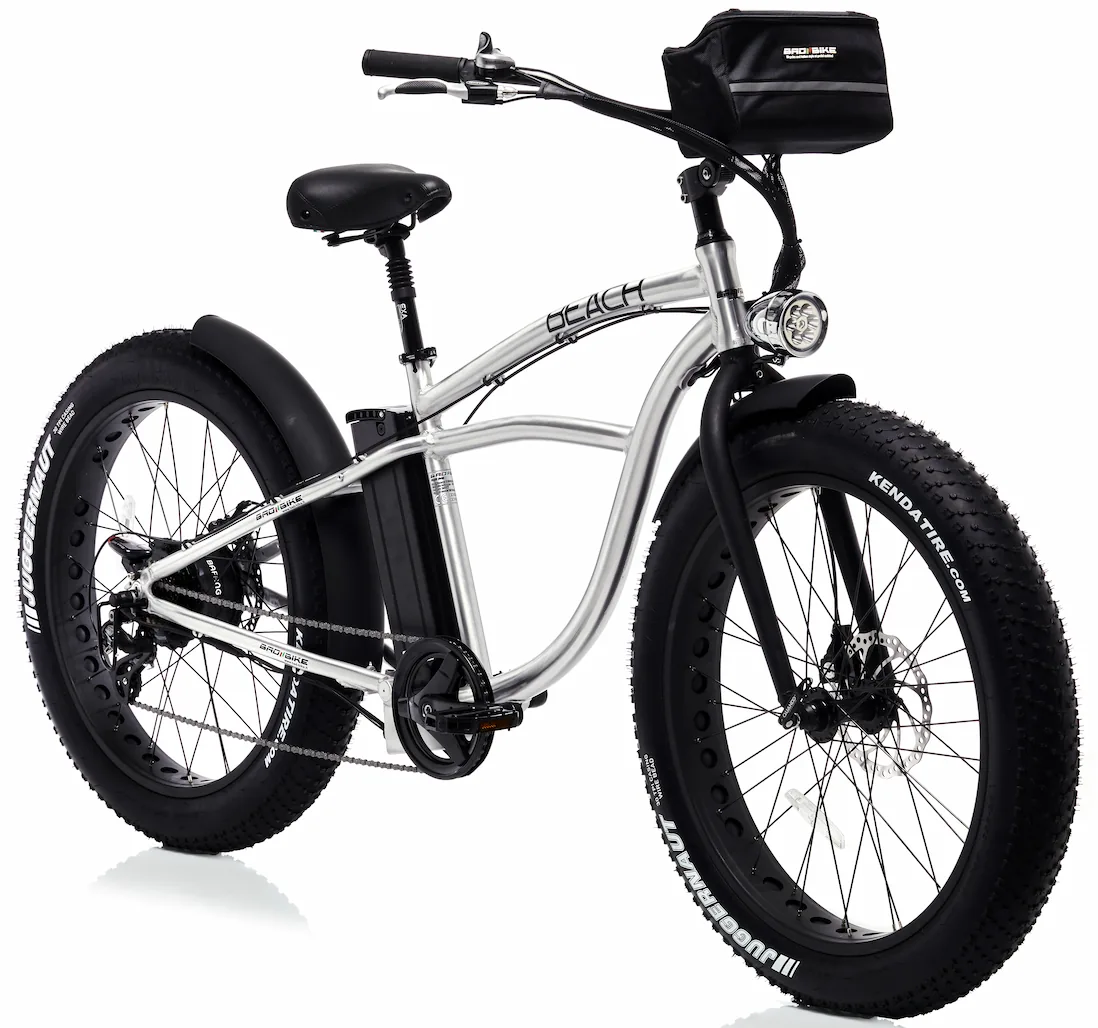Elektrische Fatbike Beach Cruiser 26 Inch Bad Bike 250W Aluminium