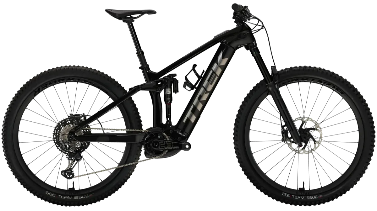 Trek Rail 9.9 XTR Gen 4 Elektrische Mountainbike Fully Carbon 29" Zwart