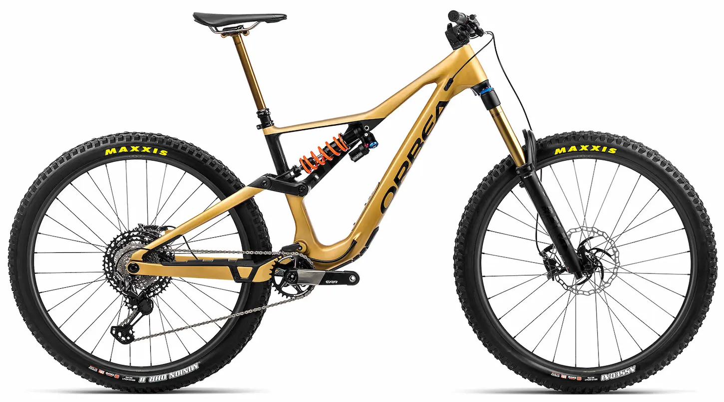 Orbea Rallon M-LTD 2023 Mountainbike Fully Carbon goud XL