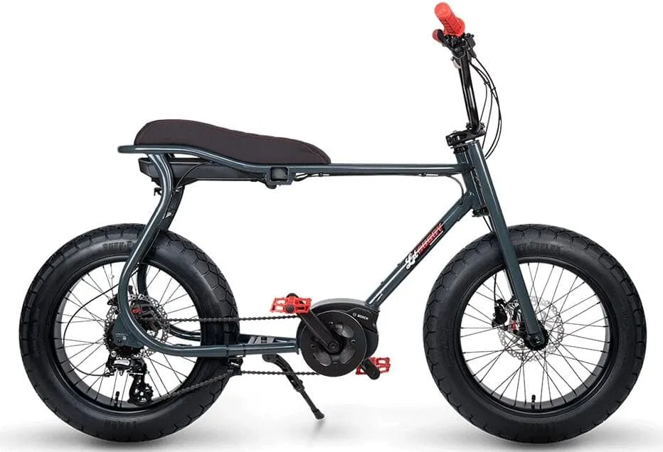 Elektrische Fatbike Middenmotor Ruff Cycles Lil'Buddy CX Zwart