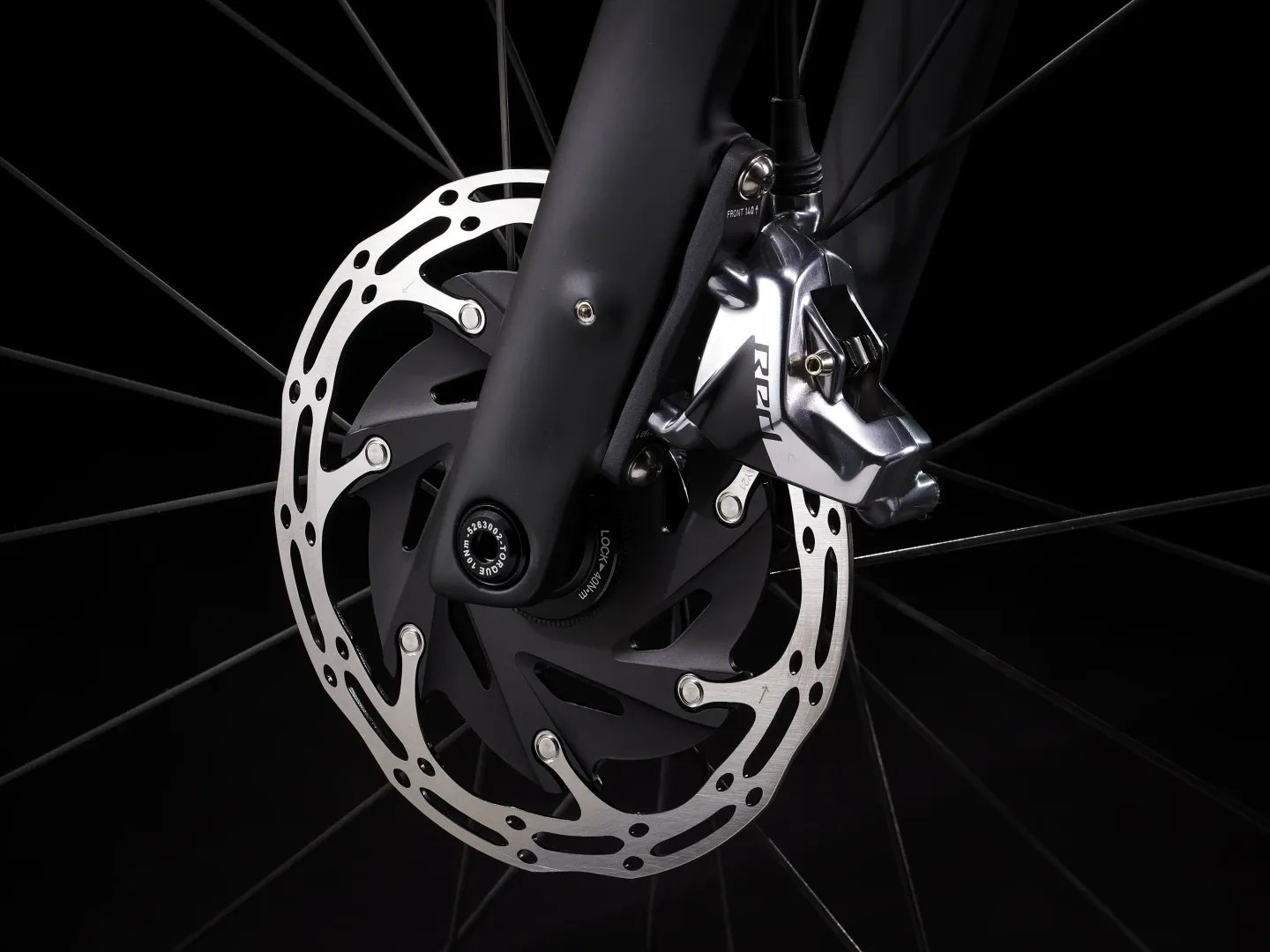 Trek Domane+ SLR 9 AXS Elektrische Gravel Bike Carbon 2024 50cm Zwart