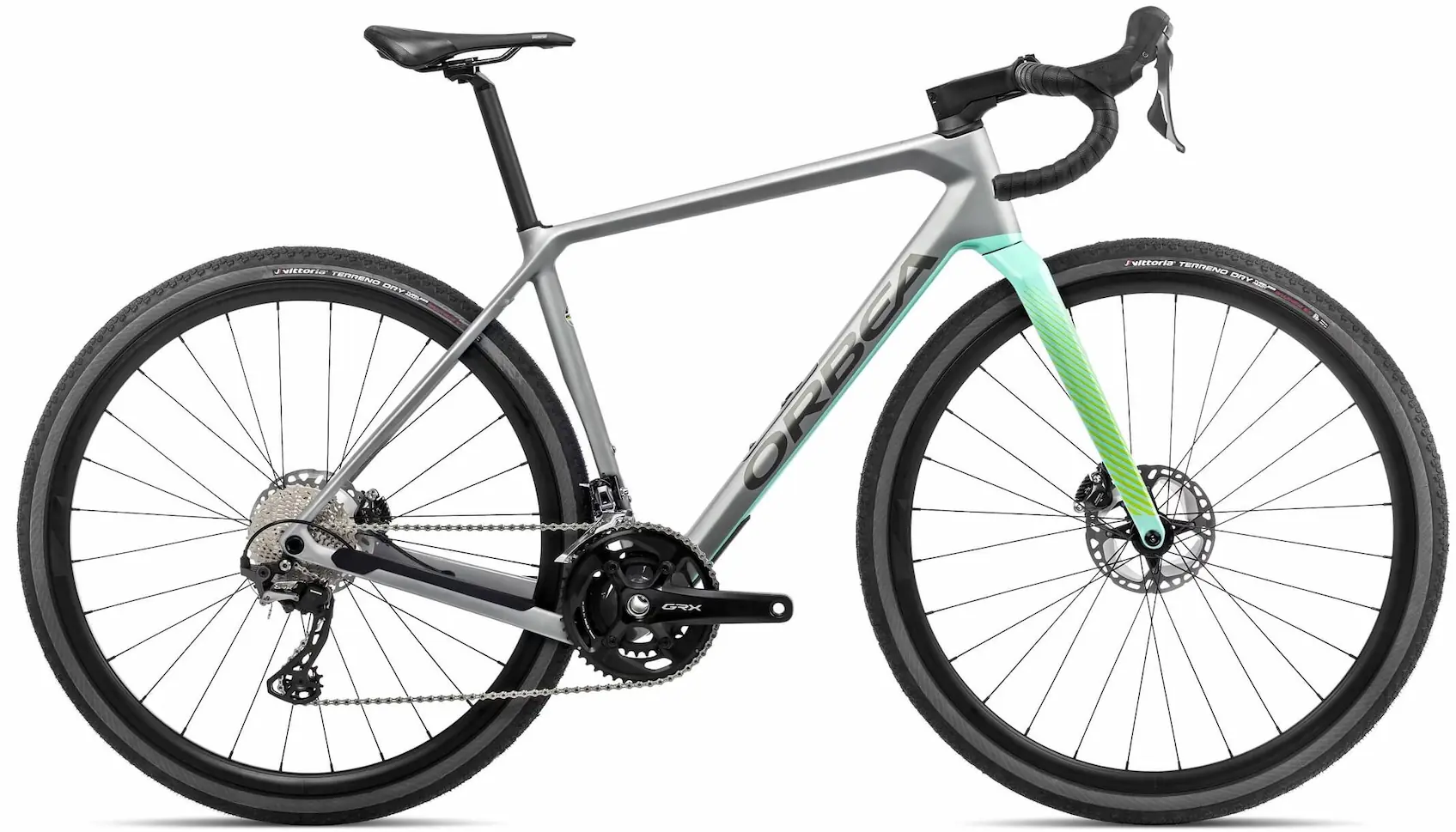Orbea Terra M20TEAM 2023 Gravel Bike Carbon Grijs S 43,8cm