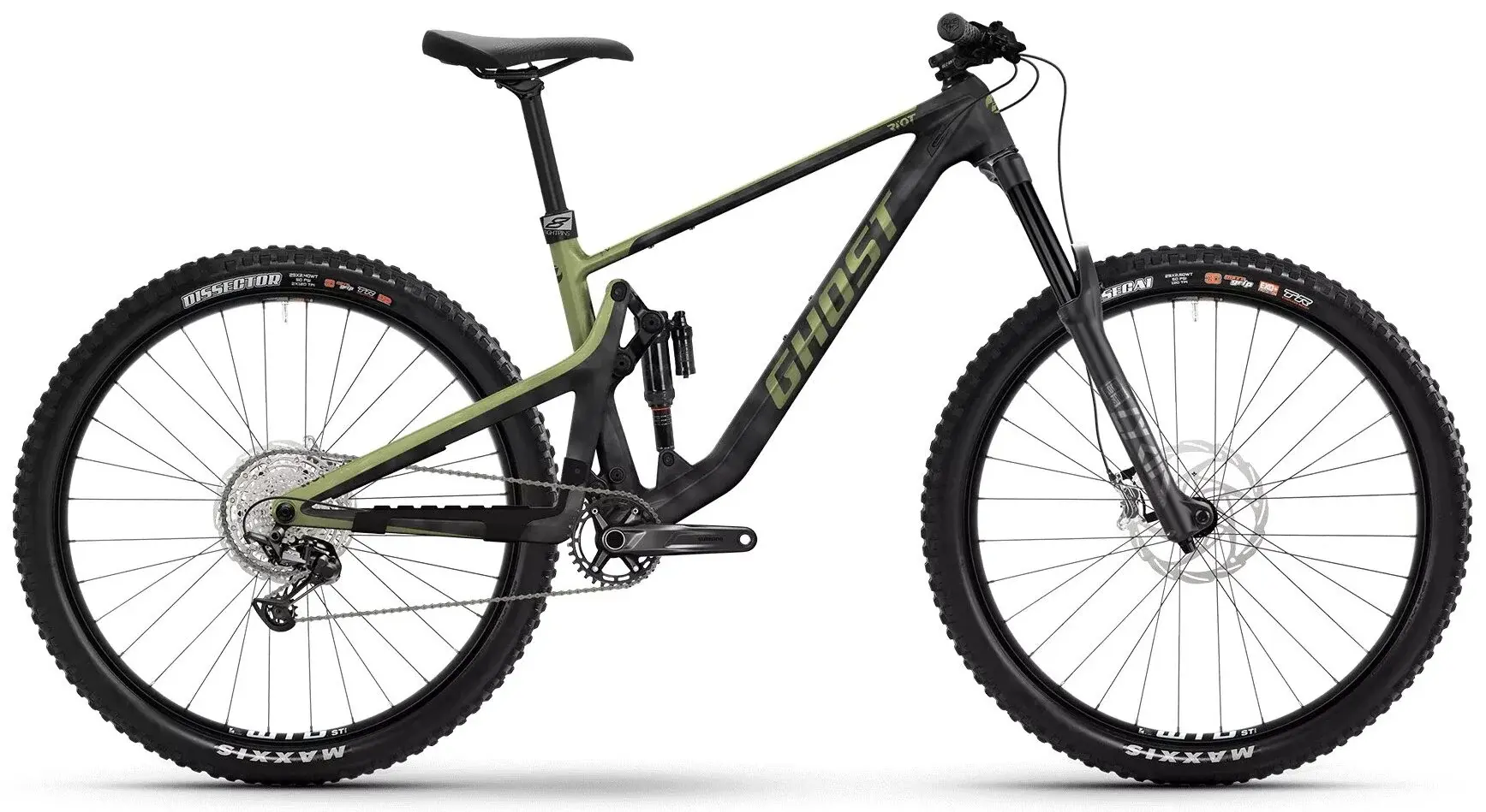 Ghost Riot Trail Pro Mountainbike Fully Carbon 29 Inch S