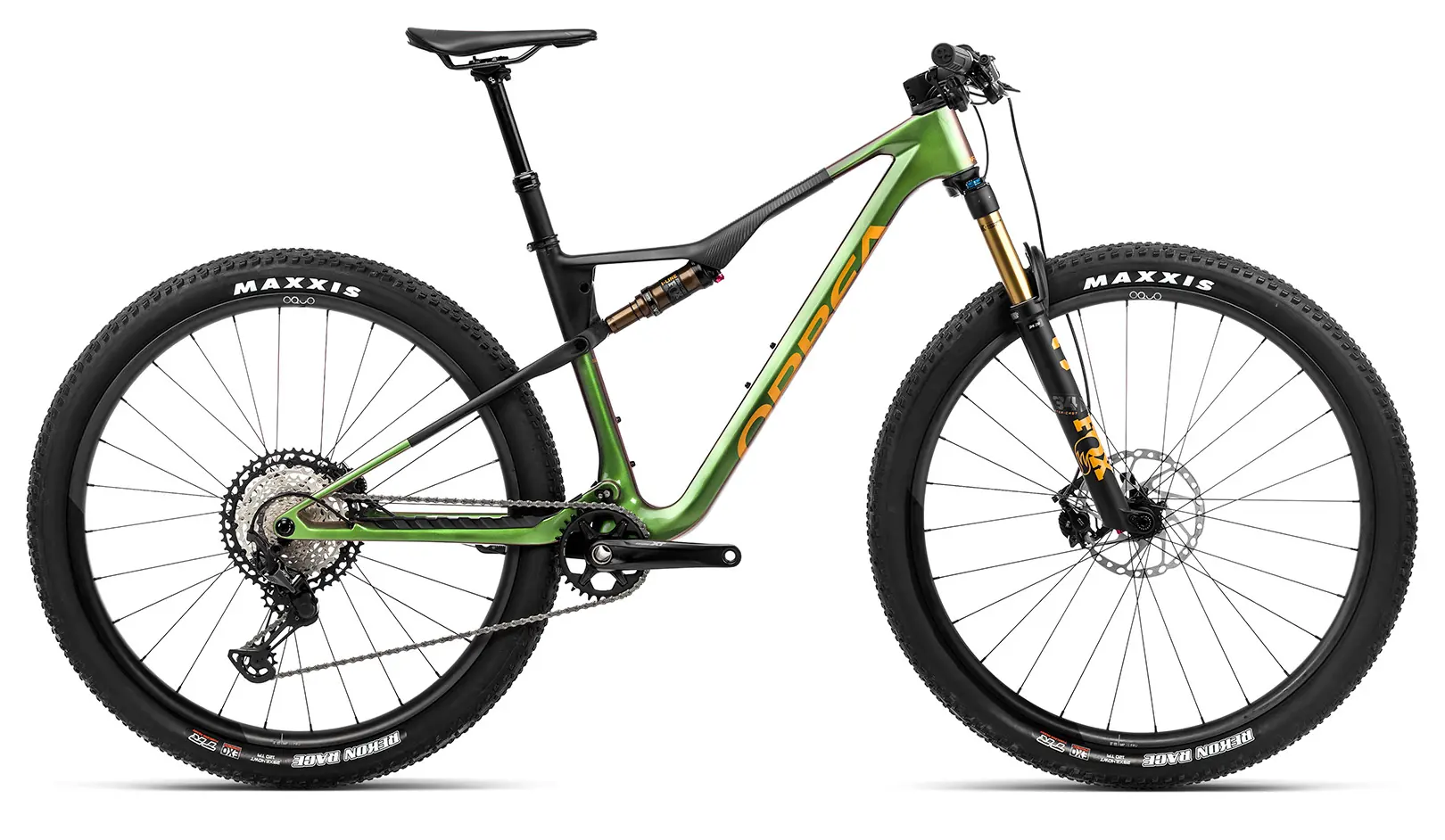 Orbea OIZ M10 2023 Mountainbike Fully Carbon frame groen XL
