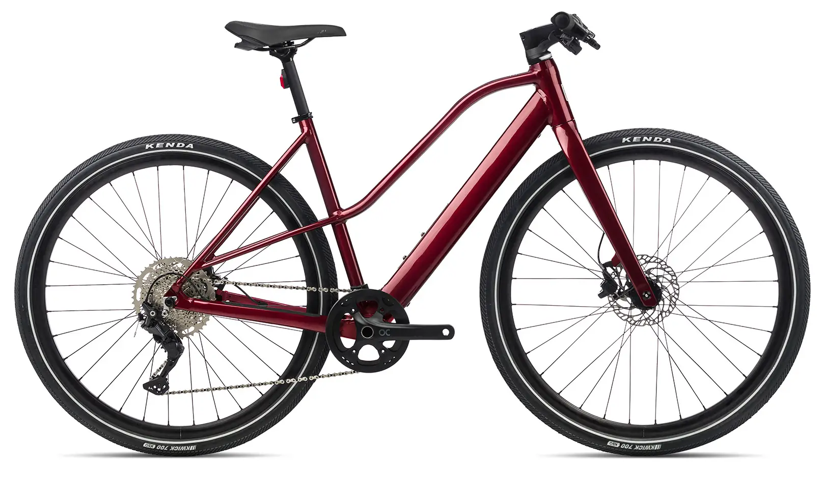 Orbea VIBE MID H30 2023 Urban E Bike Unisex Alu 28 inch rood S