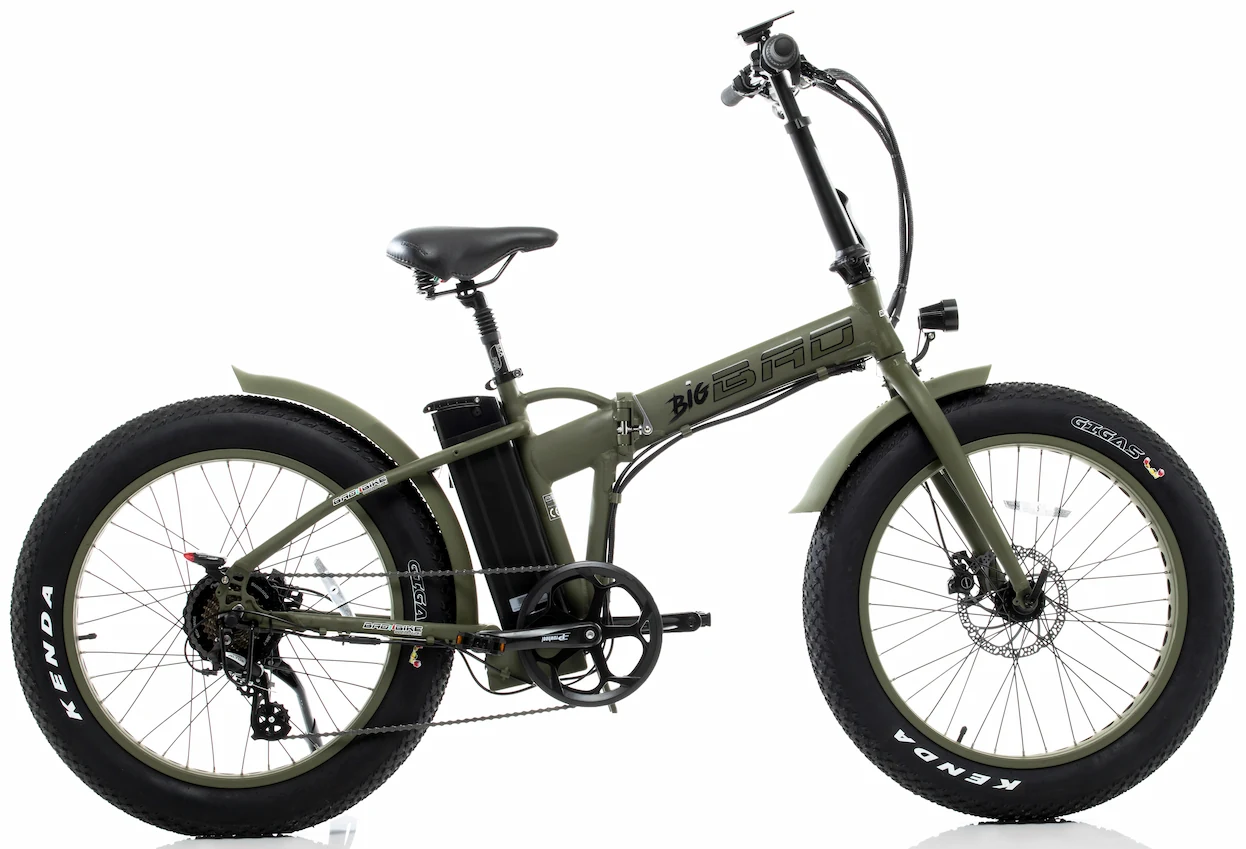 Elektrische Fatbike Vouwfiets 24 inch Bad Bike BIG BAD 250W Groen